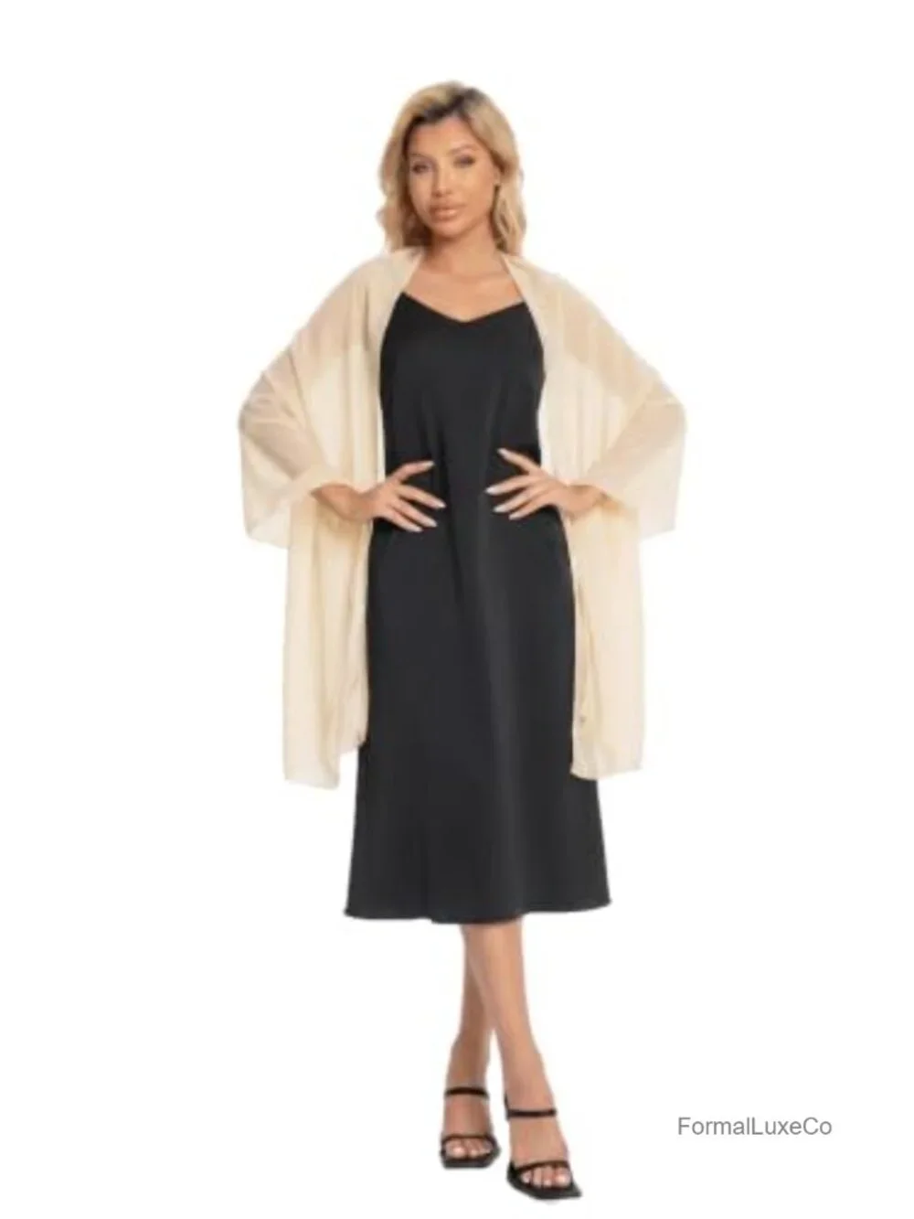 Chiffon Shawl Wrap Evening Dresses Bridal Stole Scarf